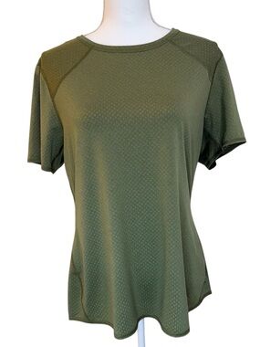 REI Olive Green Short Sleeve Active Tee size XL